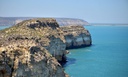 Les falaises de Barn Hill Saint-Augustin